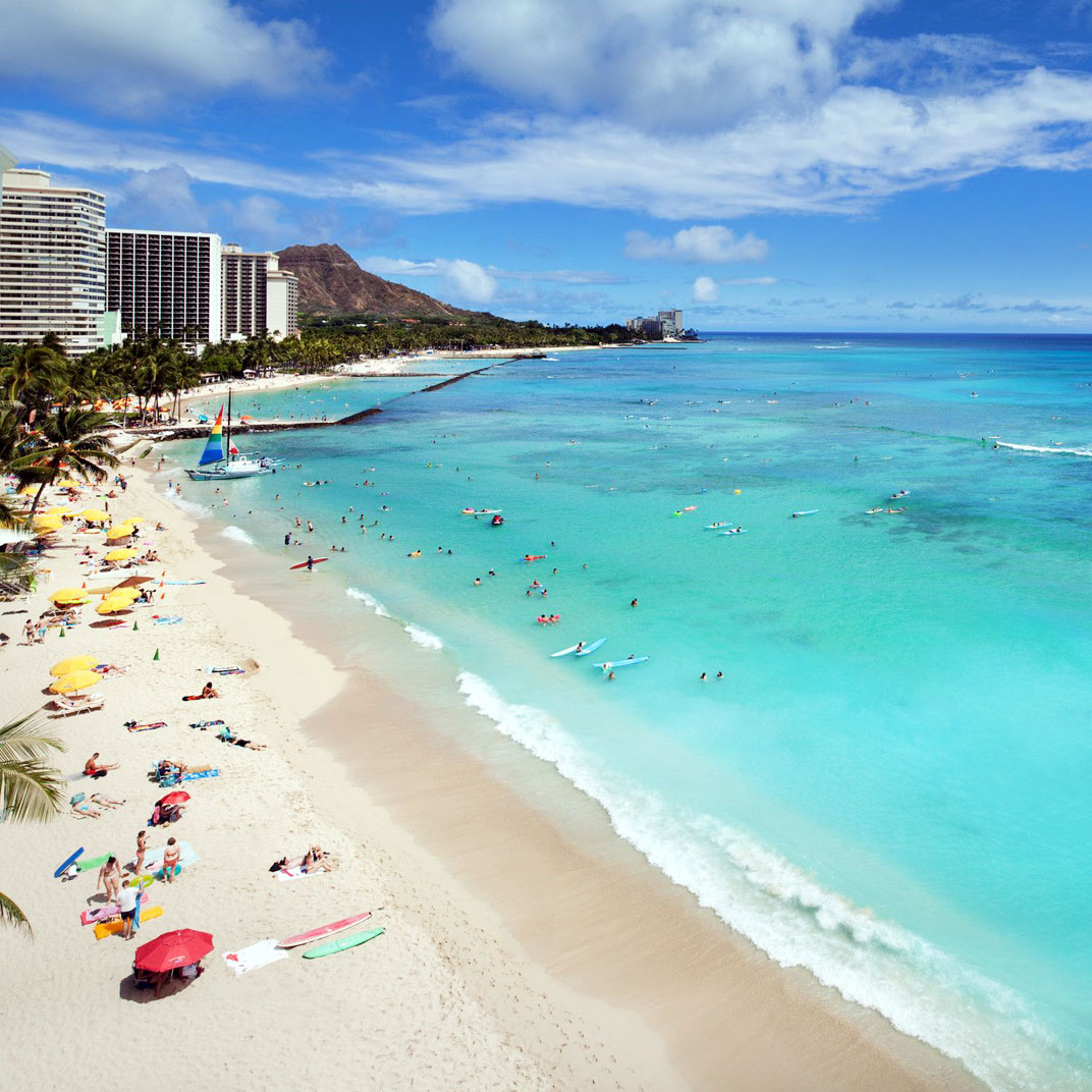 Moana Surfrider, Waikiki Beach